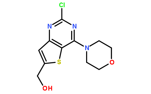 (2-chloro-4-morpholinothieno[3,2-d]pyrimidin-6-yl)methanol