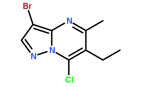 3-Bromo-7-chloro-6-ethyl-5-methylpyrazolo[1,5-a]pyrimidine