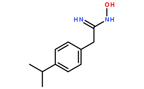 BENZENEETHANIMIDAMIDE,N-HYDROXY-4-(1-METHYLETHYL)-