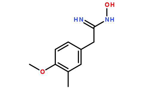 BENZENEETHANIMIDAMIDE,N,-HYDROXY-4-METHOXY-3-METHYL