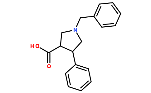1-benzyl-4-phenylpyrrolidine-3-carboxylic acid