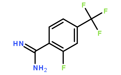 2-Fluoro-4-(trifluoromethyl)benzenecarboximidamide