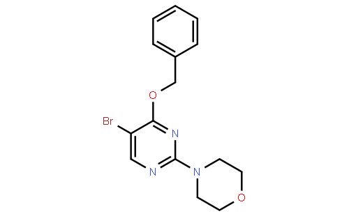 4-(4-苄氧基-5-溴-2-嘧啶基)吗啉