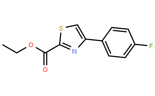 4-(4-FLUORO-PHENYL)-THIAZOLE-2-CARBOXYLIC ACID ETHYL ESTER