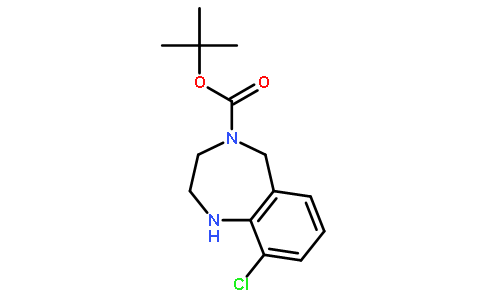 4-Boc-9-Chloro-,2,3,4,5-Tetrahydro-1H-Benzo[E][1,4]Diazepine
