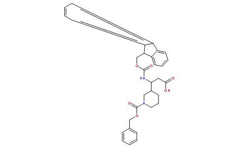 3-N-Fmoc-氨基-3-(3'-Cbz)哌啶-丙酸