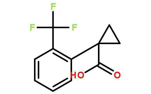 1-(2-(Trifluoromethyl)phenyl)cyclopropanecarboxylic acid