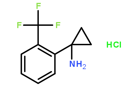 1-(2-(Trifluoromethyl)phenyl)cyclopropanamine hydrochloride