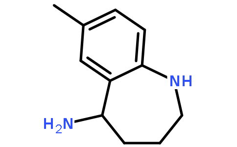 7-Methyl-2,3,4,5-tetrahydro-1H-benzo[b]azepin-5-amine