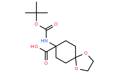 8-TERT-BUTOXYCARBONYLAMINO-1,4-DIOXA-SPIRO[4.5]DECANE-8-CARBOXYLIC ACID