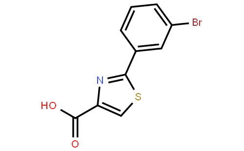 2-(3-bromophenyl)thiazole-4-carboxylicacid