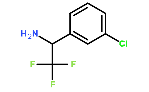 1-(3-chloro phenyl)-2,2,2-trifluoro ethyl amine
