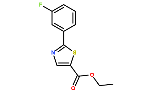 2-(3-FLUORO-PHENYL)-THIAZOLE-5-CARBOXYLIC ACID ETHYL ESTER
