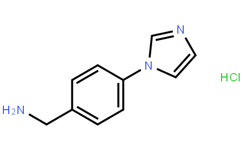 (4-(1H-Imidazol-1-yl)phenyl)methanamine hydrochloride