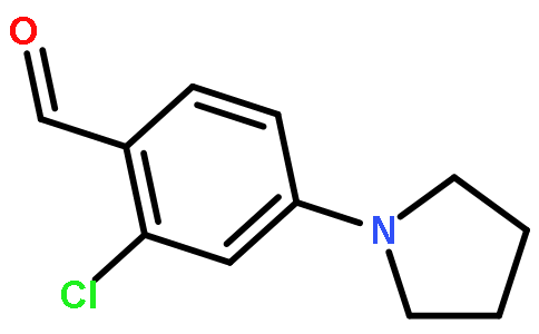 2-Chloro-4-(pyrrolidin-1-yl)benzaldehyde