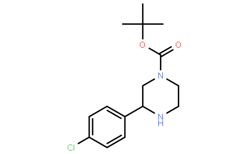 tert-Butyl 3-(4-chlorophenyl)piperazine-1-carboxylate