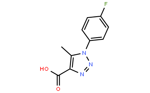 1-(4-Fluoro-phenyl)-5-methyl-1h-[1,2,3]triazole-4-carboxylic acid