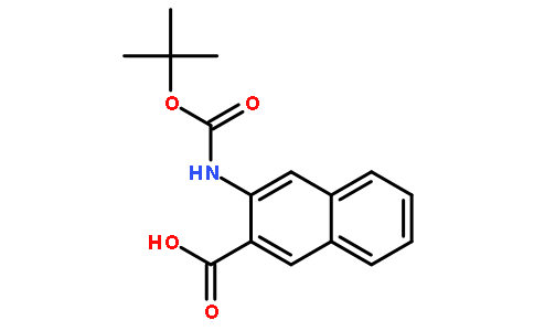 3-((tert-Butoxycarbonyl)amino)-2-naphthoic acid