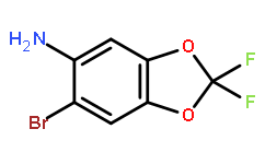 6-溴-2,2-二氟苯并[d] [1,3]二氧杂环戊烷-5-胺