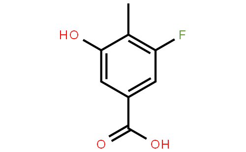 3-Fluoro-5-hydroxy-4-methylbenzoic acid