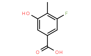 3-氟-4-甲基-5-羥基苯甲酸