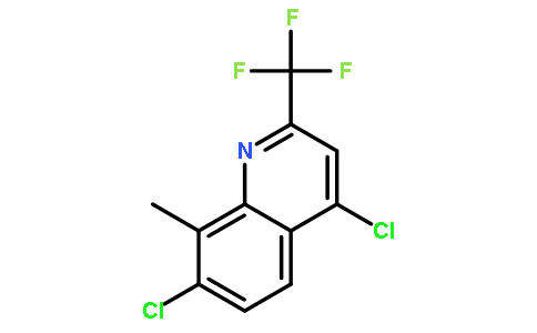 4,7-DICHLORO-8-METHYL-2-(TRIFLUOROMETHYL)QUINOLINE
