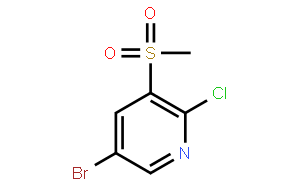 5-溴-2-氯-3-甲磺酰吡啶