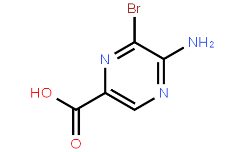 2-Amino-3-bromopyrazine-5-carboxylic acid