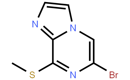 6-BROMO-8-(METHYLTHIO)IMIDAZO[1,2-A]PYRAZINE