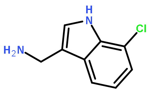 7-chloro-1H-indol-3-methylamine