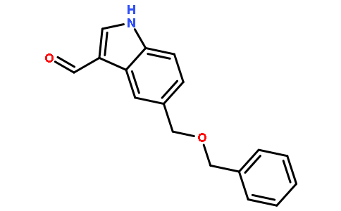5-benzyloxymethyl-1H-indole-3-carbaldehyde