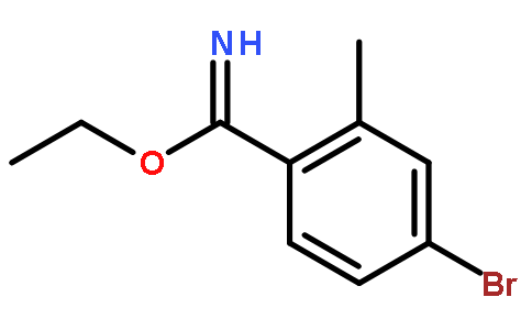 4-Bromo-2-methyl-benzimidic acid ethyl ester