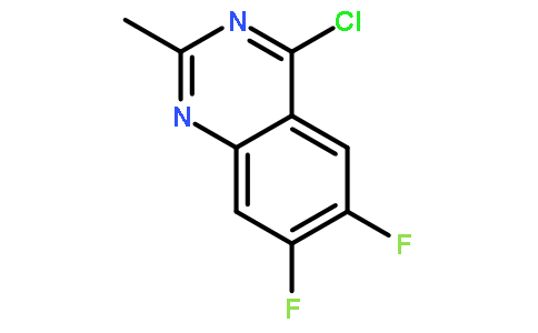 6,7-difluoro-4-chloro-2-methyl-quinazoline