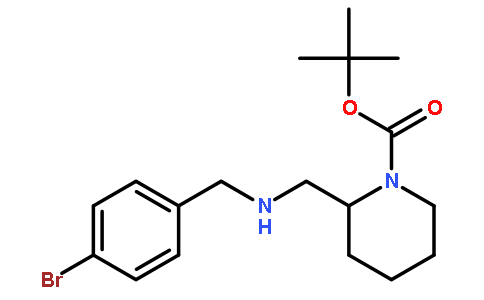 1-Boc-2-[(4-Bromo-benzylamino)-methyl]-piperidine