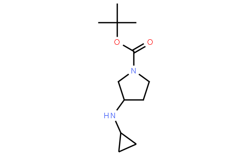 tert-Butyl 3-(cyclopropylamino)pyrrolidine-1-carboxylate