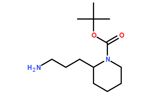 2-(3-amino-propyl)-piperidine-1-carboxylic acid tert-butyl ester