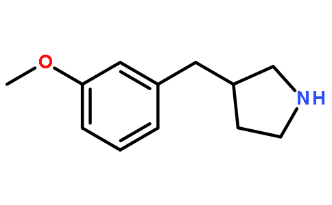 3-(3-methoxybenzyl)pyrrolidine