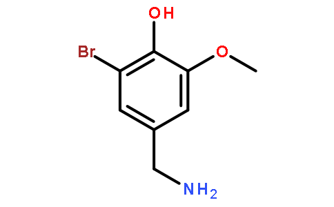 4-(aminomethyl)-2-bromo-6-methoxyphenol
