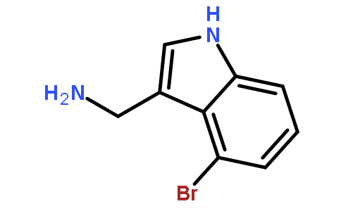 4-bromo-1H-indol-3-methylamine