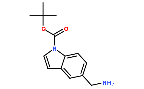 5-aminomethyl-indole-1-carboylic acid tert-butyl ester