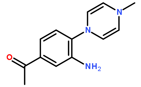 1-[3-Amino-4-(4-methyl-4H-pyrazin-1-yl)-phenyl]-ethanone