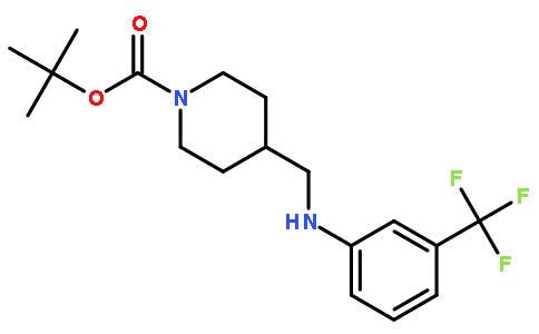 1-Boc-4-[(3-Trifluoromethyl-phenylamino)-methyl]-piperidine