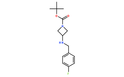 3-(4-Fluoro-benzylamino)-azetidine-1-carboxylic acid tert-butyl ester