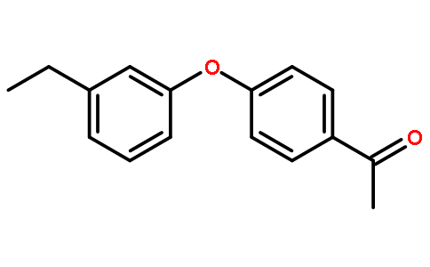 1-[4-(3-ethyl-phenoxy)-phenyl]-ethanone