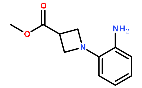Methyl 1-(2-aminophenyl)azetidine-3-carboxylate