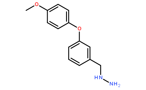 3-(4-Methoxy-phenoxy)-benzyl-hydrazine