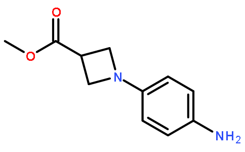 Methyl 1-(4-aminophenyl)azetidine-3-carboxylate