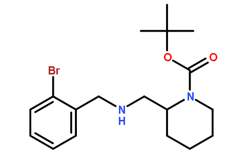 1-Boc-2-[(2-Bromo-benzylamino)-methyl]-piperidine