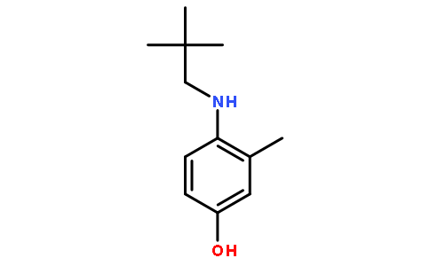 4-(2,2-Dimethyl-propylamino)-3-methyl-phenol