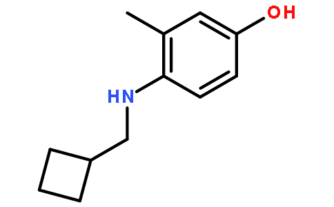 4-[(Cyclobutylmethyl)-amino]-3-methyl-phenol
